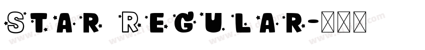 Star Regular字体转换